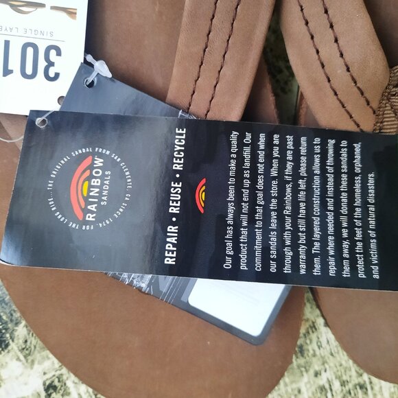 NWT Men’s Rainbow Sandals 301Alts Sizes XL(11-12) - Picture 6 of 7